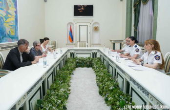Գլխավոր դատախազն ընդունել է Հայաստանում առաքելությունն ավարտող ԵՄ դեսպանին