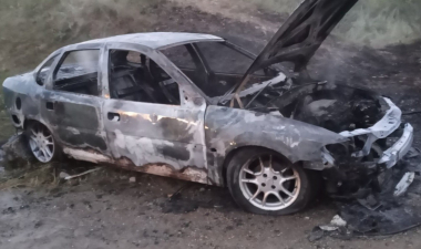 Վանաձորում ավտոմեքենա է այրվել