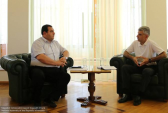 Արցախի ԱԺ նախագահը և պետնախարարը քննարկել են սոցիալ-տնտեսական խնդիրների մեղմման ուղղությամբ Կառավարության աշխատանքները