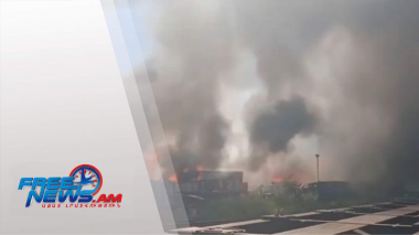 Նովոռոսիյսկում խոշոր հրդեհ է բռնկվել