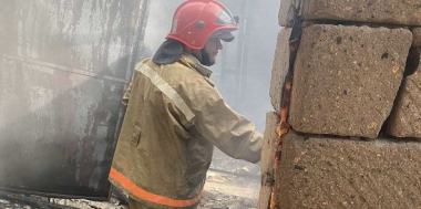 Խորոնքում վագոն-տնակ է այրվել