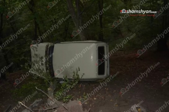 Ողբերգական ավտովթար՝ Տավուշում. 70-ամյա վարորդը Niva-ով 50 մ գլորվելով՝ բախվել է ծառերին