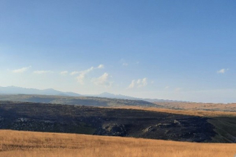 Այրվել է մոտ 40 հա խոտածածկույթ