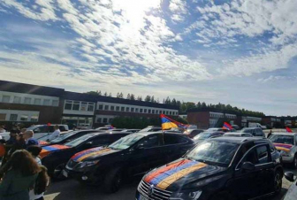 Շվեդիայի հայ համայնքն ի սատարումն շրջափակված Արցախի ավտոերթ է իրականացրել