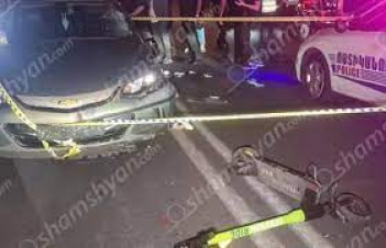 Ողբերգական դեպք Երևանում. մեքենան վրաերթի է ենթարկել ինքնագլորով շրջող 15-ամյա տղաներին, երեխաներից մեկը մահացել է