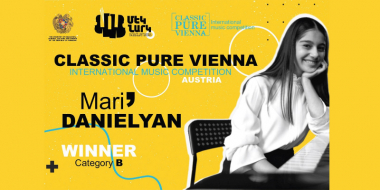 Մարի Դանիելյանը՝ «Classic Pure Vienna» միջազգային երաժշտական մրցույթի հաղթող