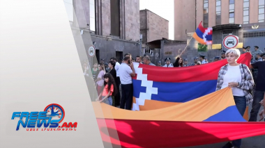 Բողոքի ակցիա՝ ՌԴ դեսպանատան դիմաց