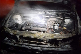 Հացիկ գյուղում ավտոմեքենա է այրվել