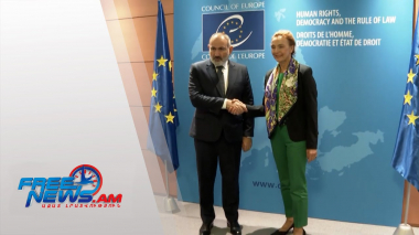 Ստրասբուրգում վարչապետը հանդիպել է Եվրոպայի խորհրդի Գլխավոր քարտուղար Մարիա Պեյչինովիչ Բուրիչի հետ