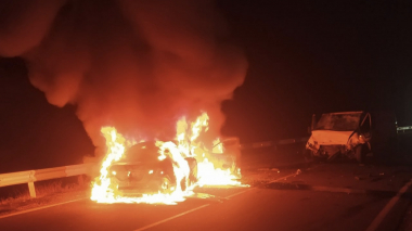 ՃՏՊ՝ հրդեհի բռնկմամբ. կան տուժածներ և մեկ զոհ