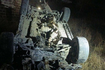 Առինջ գյուղում ավտոմեքենան շրջվել է ձորը. կան տուժածներ