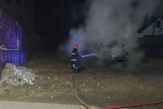 Պռոշյան գյուղում հրդեհ է բռնկվել ավտոմեքենայում