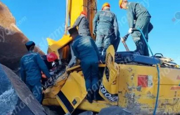 Ողբերգական դեպք Բյուրակնի քարհանքում. հսկայական քարերը թափվել են էքսկավատորի վրա, 36-ամյա աշխատակիցը մահացել է