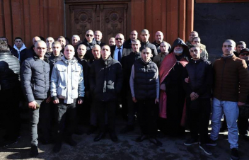 Շիրակի նորակոչիկների նոր խումբն այսօր մեկնել է ծառայության