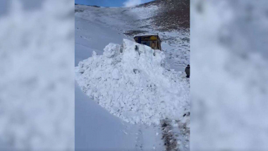 Սահմանագոտու տարբեր հատվածներում իրականացվում են ձնամաքրման աշխատանքներ