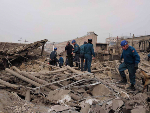 Փլատակների տակից դուրս բերվածներից մեկի վիճակը ծանր է. ՆԳՆ