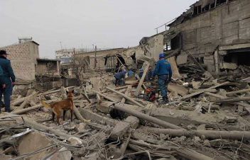 Նոր Արեշում պայթյունի հետևանքով նաև գազատարն է վթարվել. տասնյակ հասցեների գազամատակարարումը դադարեցված է