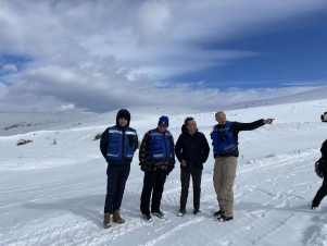 Բելգիայի դեսպանը ԵՄ առաքելության խմբի հետ պարեկություն է իրականացրել