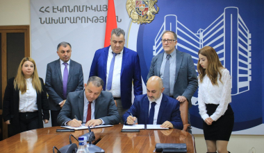 Էկոնոմիկայի նախարարությունում տեղի է ունեցել փոխըմբռնման հուշագրերի ստորագրման արարողություն