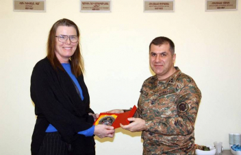 Ռազմական ակադեմիայում քննարկվել են ՀՀ զինված ուժերում մարդու իրավունքների, բարեվարքության ամրապնդմանն առնչվող հարցեր