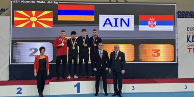 Գոռ Ներսիսյանը՝ կարատեի Եվրոպայի Մ21 տարեկանների առաջնության հաղթող