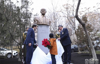 Երևանում բացվել է լեգենդար հետախույզ Գևորգ Վարդանյանի կիսանդրին. մասնակցել են հայ և ռուս խորհրդարանականները