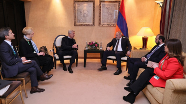 Փաշինյանն ու Ֆիլիպո Գրանդին ԼՂ-ից բռնի տեղահանված փախստականներին առնչվող հարցեր են քննարկել