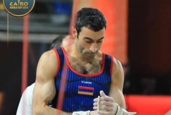 Մարմնամարզիկ Վահագն Դավթյանը դարձավ աշխարհի գավաթի խաղարկության արծաթե մեդալակիր