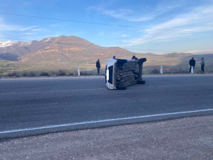 Ելփին գյուղի մոտակայքում ավտոմեքենաներ են բախվել․ կա տուժած