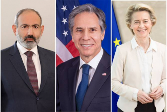 Բրյուսելում մեկնարկել է Փաշինյան-Ֆոն դեր Լայեն-Բլինքեն հանդիպումը