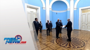 Նախագահին իր հավատարմագրերն է հանձնել Հայաստանում Ավստրալիայի նորանշանակ դեսպան Ջոն Գիրինգը