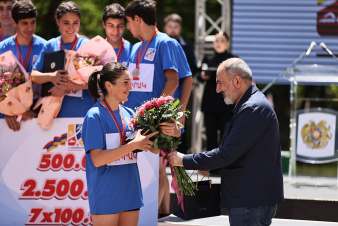 Մենք ուժեղ մարզական ավանդույթների սկիզբ ենք դնում մեր հանրապետությունում. Փաշինյան 