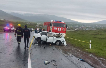 Խոշոր ավտովթար Ապարան-Սպիտակ ավտոճանապարհին. կան տուժածներ և զոհ