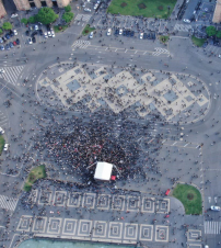 Հանրապետության հրապարակը՝ ժամը 16:35-ի դրությամբ