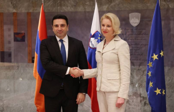 Հայաստանը հավատարիմ է ժողովրդավարության, խաղաղության սկզբունքներին․ Ալեն Սիմոնյանը հանդիպել է Սլովենիայի ԱԺ նախագահի հետ