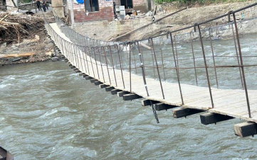 Սանահին կայարան բնակավայրի հետ հետիոտնային կապը վերականգնվել է