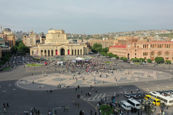 Հանրապետության հրապարակը՝ 18։30-ի դրությամբ