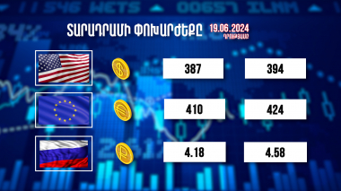 Տարադրամի փոխարժեքը. 19.06.2024