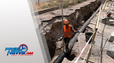 Կոյուղագծերի վերակառուցման աշխատանքները՝ Երևանում