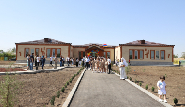 Բայանդուրում այսօր բացվել է նորակառույց մանկապարտեզը
