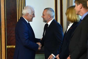 ՀՀ նախագահը Միխայել Ռոթին պարգևատրել է Բարեկամության շքանշանով