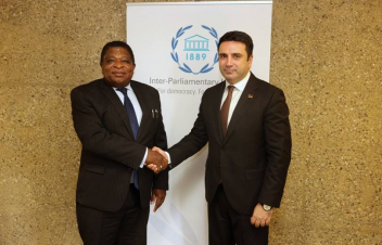 Ինչ են քննարկել Ալեն Սիմոնյանն ու Միջխորհրդարանական միության գլխավոր քարտուղարը