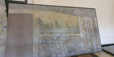 ՀՀ վաստակավոր գեղանկարիչ Հակոբ Հակոբյանի «Սարերում» որմնանկարը տեղափոխվել և վերականգնվել է