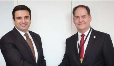 Ալեն Սիմոնյանը Քենեթ Ֆորսլունդին մանրամասներ է հայտնել Հայաստանի ու Ադրբեջանի միջև համաձայնեցված խաղաղության համաձայնագրի մասին