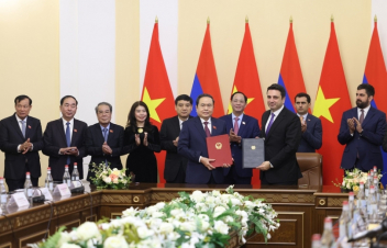 Պաշտոնական այցով Հայաստանում էր Վիետնամի ԱԺ նախագահի գլխավորած պատվիրակությունը