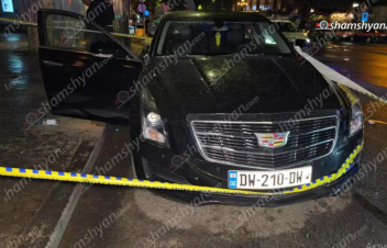 Կրակոցներ Երևանի կենտրոնում, կա վիրավոր. հայտնաբերվել են «Cadillac» և «Jeep» մեքենաներ, կրակված պարկուճներ