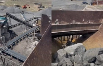 ՍՊԸ-ի տնօրենն ապօրինի արդյունահանում է իրականացրել. պետությանը պատճառվել է 330 միլիոն դրամի վնաս. տեսանյութ