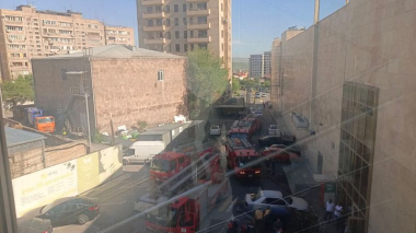 «Ռիո Մոլ»-ի տանիքում բռնկված հրդեհը մարվել է