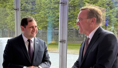 Սուրեն Պապիկյանը գերմանացի պաշտոնակցի հետ քննարկել է պաշտպանության ոլորտում համագործակցության ընթացքը և զարգացման հեռանկարները