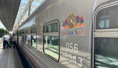 Հունիսի 14-ից մեկնարկում է Երևան-Բաթում-Երևան միջազգային ուղևորատար գնացքի երթևեկությունը